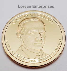 2014 S Presidential Dollar -Calvin Coolidge- ✼PROOF✼ BU - Picture 1 of 2