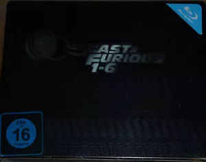Fast & Furious 1 2 3 4 5 6 1-6 Jumbo Steelbook Edition,6 Blu Ray Box, NEU & OVP - Imagen 1 de 1