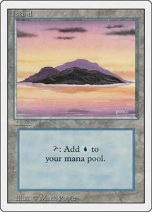 Magic The Gathering MTG ISLAND (A) Revised NM Near Mint - Picture 1 of 1
