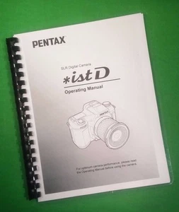 Bedienungsanleitung für Ricoh Pentax iST-D Kamera 164 Seiten mit Klarsichthüllen! - Bild 1 von 1