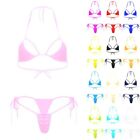 Express Your Personality with this Vibrant Bra Top G string Thong Swimsuit Set