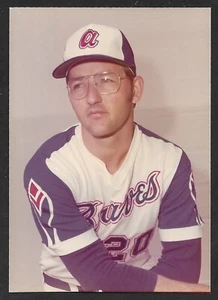1973 Jim Panther  BRAVES  UNSIGNED  3-1/2 x 4-7/8  ORIGINAL SNAPSHOT PHOTO #1 - Picture 1 of 1