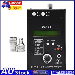 HF/VHF/UHF AW07A 1.5-470MHZ 160M SWR Antenna Analyzer Measure Tool for Ham Radio - Picture 1 of 11