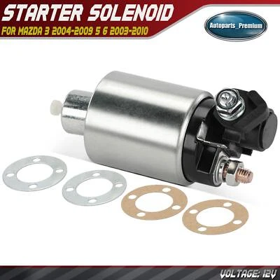 12V Starter Solenoid Switch for Mazda 3 2004-2009 5 6 2003-2010 CX-7 2007-2009 - Image 1 of 4