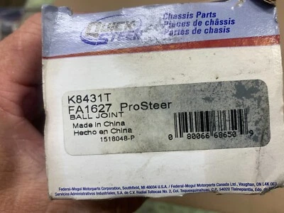 Junta de rótula de suspensión QuickSteer K8431T para Ford F-150 87-96 Foto 1 de 4