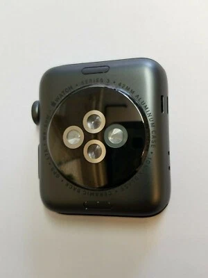 Original Apple Watch Series 3 LTE 42MM Space Gray Aluminum Case Frame Part - Image 1 of 4