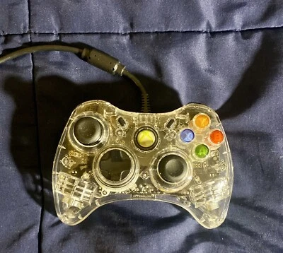 Afterglow Xbox 360 Controller Clear Wired USB (Xbox 360 and PC compatible only) - Image 1 of 2