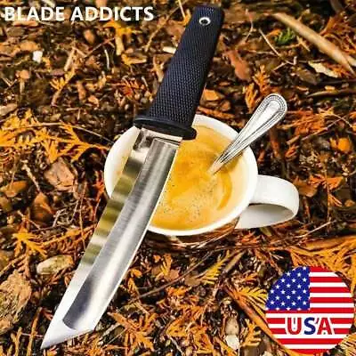 Fashion personality fixed knife tactical hunting knife survival straight knife - Image 1 of 4