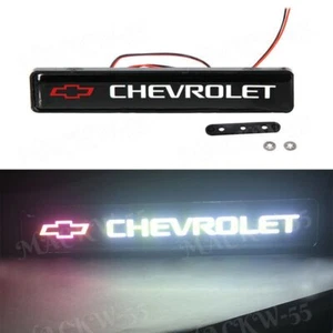 Insignia calcomanía iluminada con insignia de parrilla delantera de automóvil con luz LED con logotipo de Chevrolet - Imagen 1 de 5