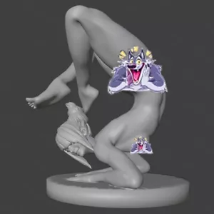 Sexy Nsfw Scale Non Colorful 3D Printed Sesin Model Toy... - Picture 1 of 4