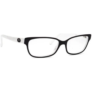 Gafas Gucci GG 3151 RLE Pulidas Blanco y Negro Marco Cuadrado Italia 53-15 135 - Imagen 1 de 6
