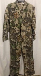 Vintage Walls Realtree Hunting Camo Camouflage Coveralls Men’s M Made In USA - Picture 1 of 7