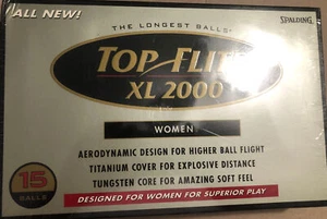 Top Flite XL 2000 Golf Balls Women - Pack of 15 sealed box. New - Picture 1 of 2