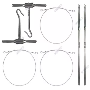 GIGLISAW Set - Giglisaw Griff (1 Paar) + Giglisaw Draht (3 Stück) + Giglisaw Führung (2 Stück) - Bild 1 von 1