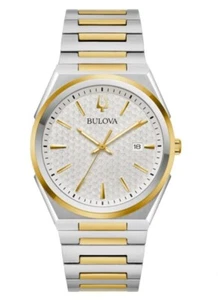 Bulova Classic Bicolor Edelstahl Quarz Herrenuhr 98B424 Neu Mit Etikett - Bild 1 von 3