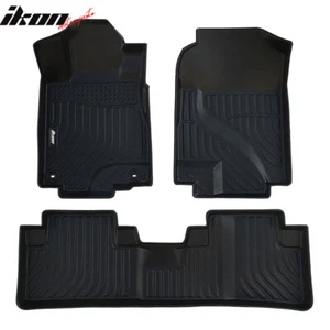 Fits 12-16 Honda CR-V 3PC All Weather 3D Molded Floor Mats Anti-slip Carpets TPE - Picture 1 of 9