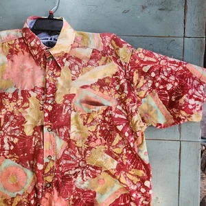 Lemon & Soda Mens Large Button Down Hawaiian Shirt - Picture 1 of 6