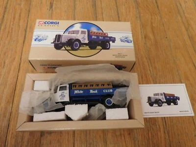 Camión Mattel Corgi Classics 98457 1995 blanco camión de soda blanco sin usar, en caja original Foto 1 de 2