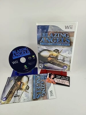 Blazing Angels: Squadrons of WWII (Nintendo Wii, 2007) - Complete w/ Manual - Image 1 of 3