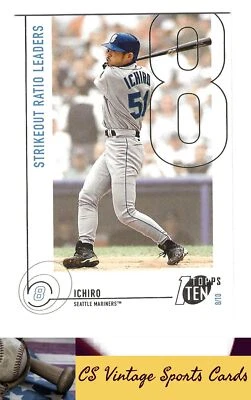 2002 Topps Ten #99 Ichiro Suzuki - Image 1 of 2