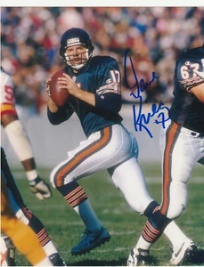 DAVE KRIEG CHICAGO BEARS ACTION SIGNED 8x10 - Picture 1 of 1