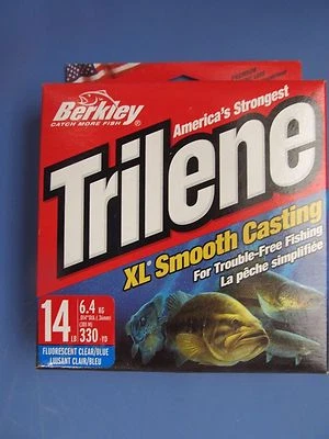 Berkley XLVS14-26 14Lb Trilene XL Monofilament Line 330 Yds Clear Smooth Casting - Image 1 of 3