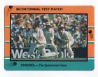 Scanlens Cricket 1988  #67 Bicentenial Test Match MCG Eddie Hemmings