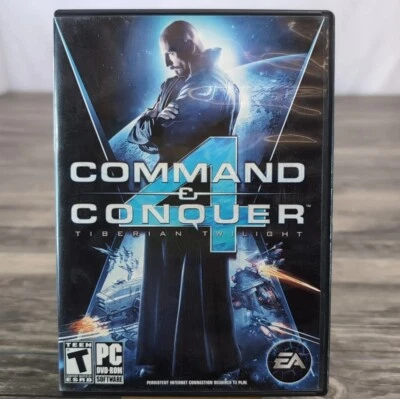 Command & Conquer 4: Tiberian Twilight (PC, 2010) Disc Is Great Condition  - Image 1 of 4