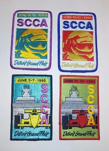SCCA Unused Patches Lot Detroit Grand Prix 1989, 1990, 1992, 1993 - Picture 1 of 7