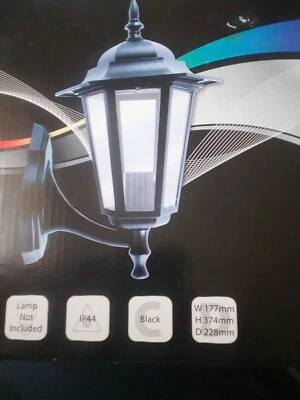 eterna full outdoor lantern black - Image 1 of 4
