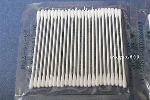 250 Mini Round Gun Tip Double Point Cleaning Cotton Swab for printer (15-001) - Picture 1 of 4