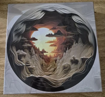Bgraamiens 3D Visual ~ Dawn Inside a Cave ~ 1000 Piece Round Puzzle Sealed - Image 1 of 4