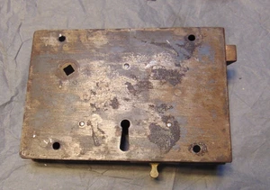 Antikes Türfelgenschloss Türriegelschlösser Ref 56E (VERSANDKOSTENFREI UK - Bild 1 von 5