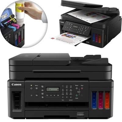 Stampante multifunzione a getto d'inchiostro Canon Pixma G7050 Mega Tank - Immagine 1 di 4