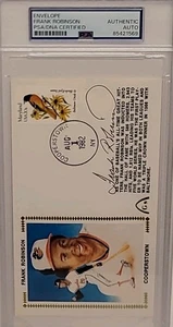 PSA SLABBED Frank Robinson GATEWAY First Day Cover (FDC) 1982 Cooperstown HOF - Picture 1 of 9