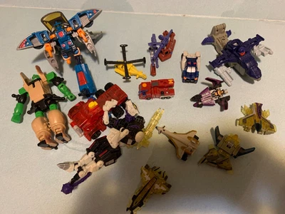 Hasbro vintage Micro Machines Transformers mixed Lot - Image 1 of 4