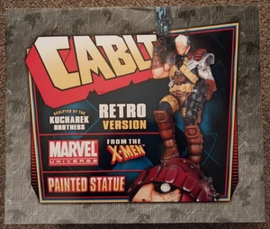Bowen Designs Marvel Comics Cable Retro Version Statue Figure AP/280 Signed NEW! - Picture 1 of 2