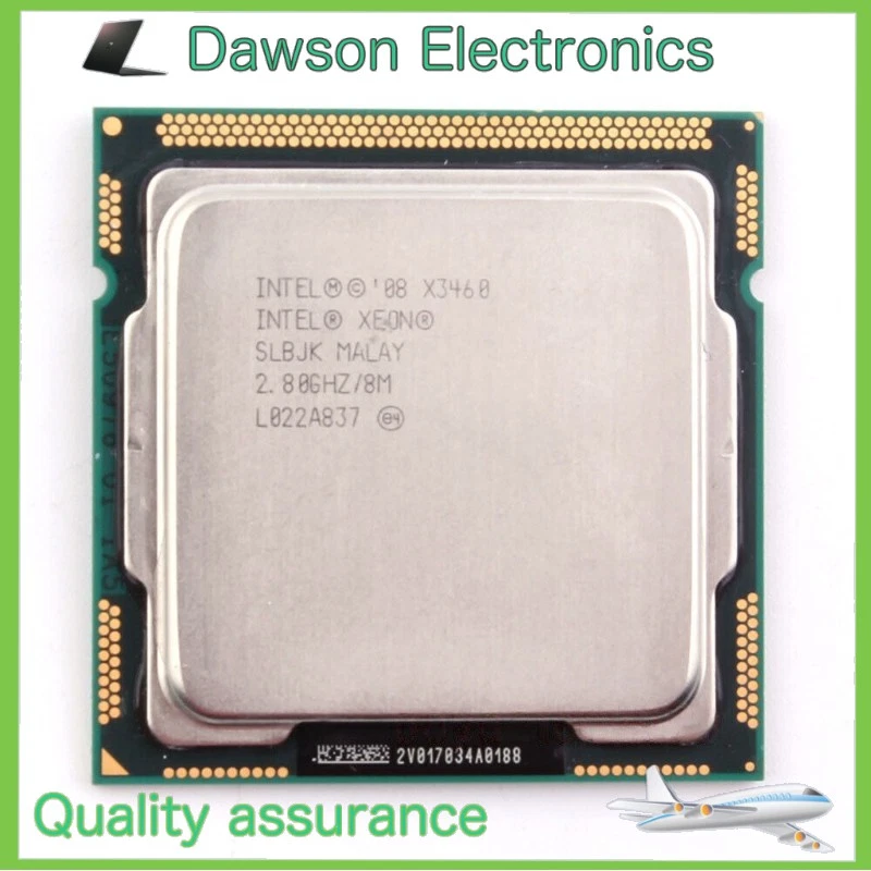 Intel Xeon X3460 CPU 4-Core 2.80GHz 8M 1333MHZ Socket LGA 1156 SLBJK Processors - Image 1 of 1