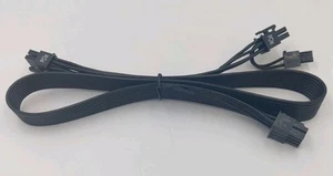 Genuine Corsair 34-0 00263 Modular 8 Pin to PCIe Dual 8 Pin (6+2) Power Cable - Picture 1 of 8