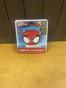CÁMARA DIGITAL MARVEL SPIDERMAN con Tarjeta SD, Grabadora de Video Edades 3+ TOTALMENTE NUEVA - Imagen 1 de 2
