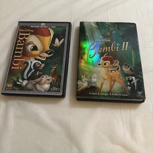 Bambi & Bambi II - 1 & 2 DVD Lot - DISNEY Special Platinum Edition - Picture 1 of 3