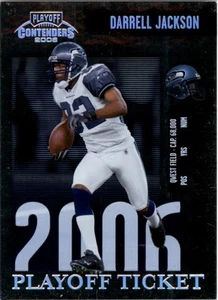 Boleto de playoffs Contenders 2006 #84 Darrell Jackson Seahawks #d/199 - Imagen 1 de 2