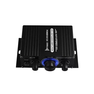 AK170 12V Audio Power Amplifier 2 Channel 20W+20W HIFI Digital Audio Car Amp - Picture 1 of 6