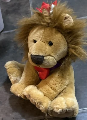 Винтажная плюшевая игрушка Hallmark Lion Kitt The King of Hearts снятая с производства - Изображение 1 из 4