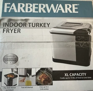 Farberware Indoor Elektrische Truthahn Friteuse Boiler 14lb Modell #201626 Fritteuse XL - Bild 1 von 1