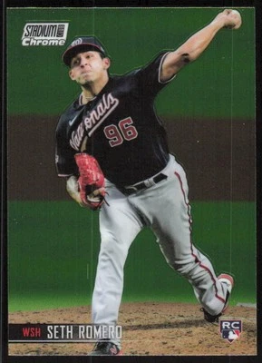 2021 Stadium Club Chrome #339 Seth Romero RC - Image 1 of 2