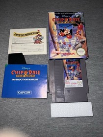 Nintendo NES Disney Chip 'N Dale: Rescue Rangers' Game Cartridge PAL