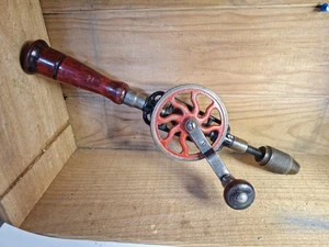Antike Handwerker Handbohrmaschine - Bild 1 von 14