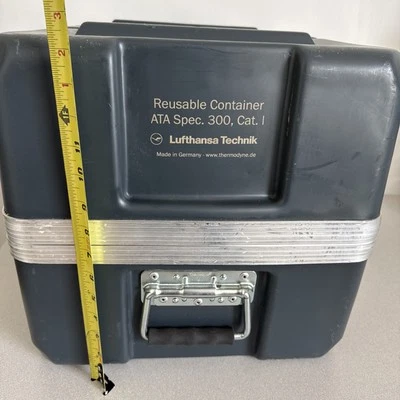 Thermodyne Shok-Stop Hard Case 20x15x15 Hinged Lid Weathertight Shock Stop EUC - Image 1 of 4