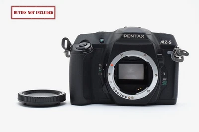 [Near MINT] Pentax MZ-S Black Body SLR 35mm Film Camera From JAPAN - Image 1 of 4